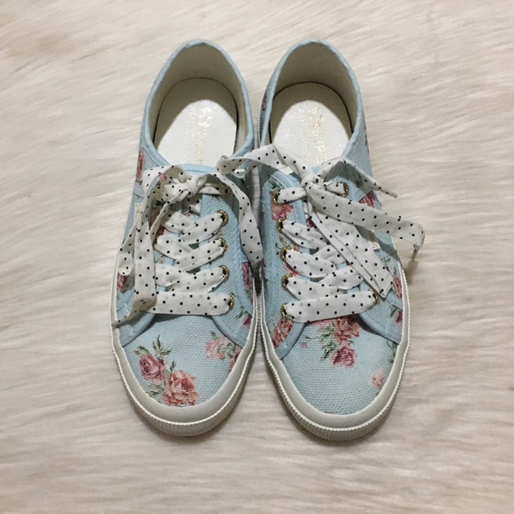 Superga x LoveShackFancy Floral Sneakers - Picture 2 of 8